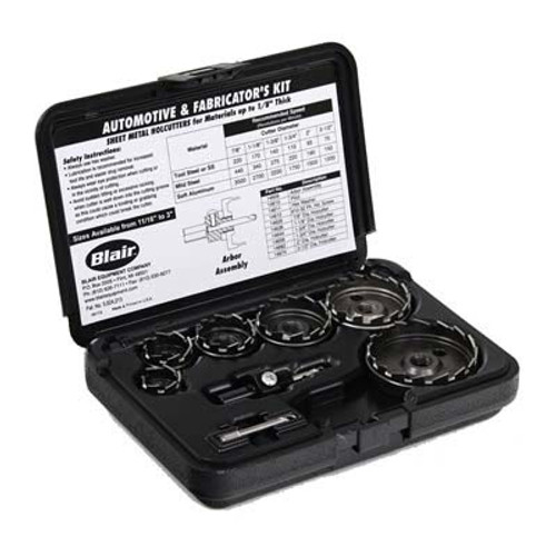 Blair 14006 Holcutter Hole Saw Set 6 Sizes, 7/8" to 2-1/2"
