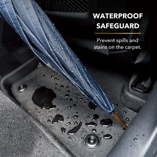3D MAXpider 1St Row 2Nd Row All-Weather Floor Mats Custom Fit (L1TL02601509)