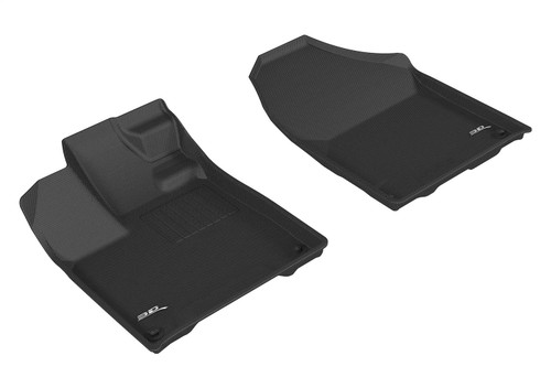 3D MAXpider Front Row Custom Fit Kagu Floor Mat, Black (L1HD08311509)