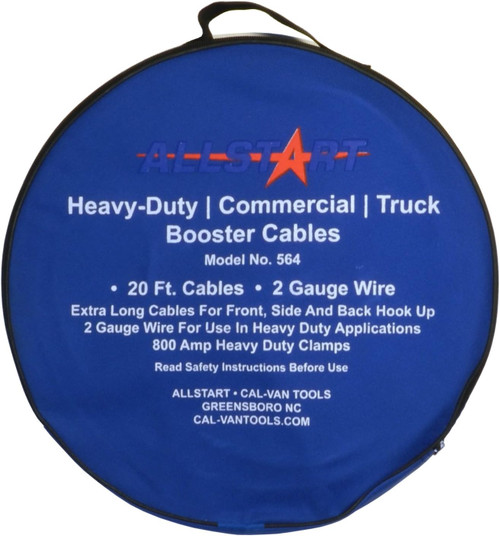 Allstart 20' 2-Gauge Jumper Cable (564)