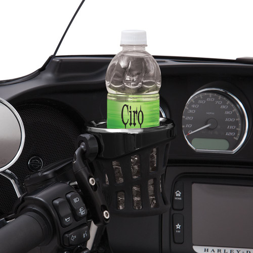 Ciro Drink Holder With Perch Mount - Black (50611)