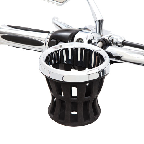 Ciro Drink Holder (Black Mount For Harley-Davidson Models) (50413)