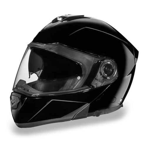 Daytona Helmets Large Hi-Gloss Black Modular Helmet, Large (MG1-A-L)