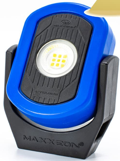 Maxxeon Cyclops, Usb Rechargeable Led Work Light, 720 Lumens, Blue  (MXN00814) JB Tools