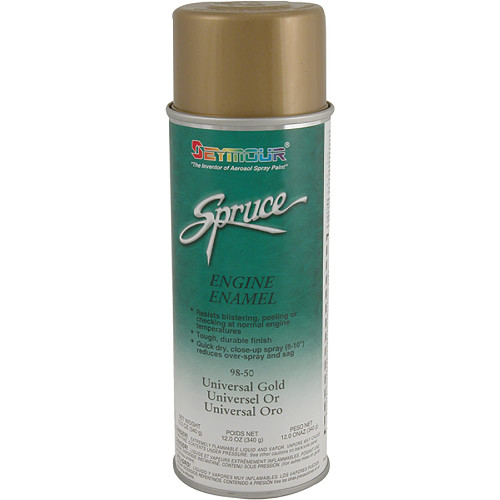 Seymour New General Use Spruce Enamel Spray Paint, Universal Gold (98-50)