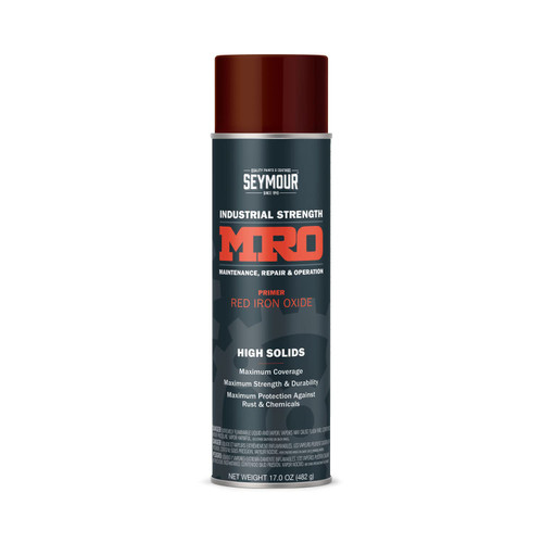 Seymour Industrial Mro High Solids Spray Paint, Red Iron Oxide Primer (620-1407)