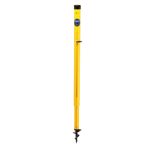 Seabolt Boat Auger Anchor Yellow Marine Grade Removable Handle (FULLSIZE-YELLOW)