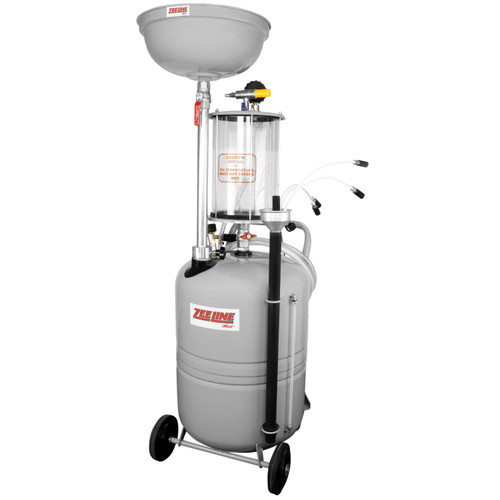 ZeeLine 21-Gallon Professional Combination Oil Drain & Fluid Evacuator (ZE21CMB)