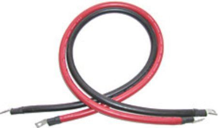 AIMS Power 1 Foot Inverter Cable 157 Amps Max (CBL01FT4AWG)