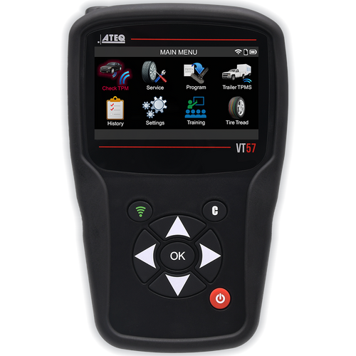 ATEQ VT57 tool with tire inflator