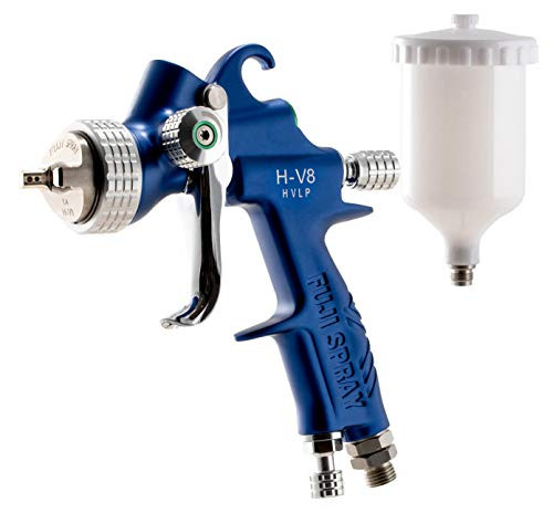 Fuji Spray Auto H-V8 - Hvlp Spray Gun With 600Cc Nylon Cup (6863G-H-V8-N)