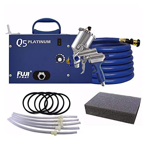 Fuji Spray Q5 Platinum Quiet Hvlp Spray System And Gravity Cup Parts (GXPC-2895)