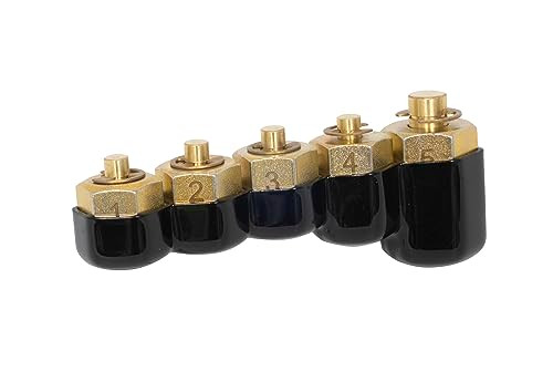 Lisle 5pc Injector Rail Fuel Line Cap Set (10810)