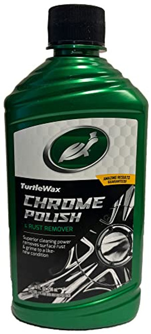 Turtle Wax Renew Restore Chrome Polish and Rust Remover, 10 Oz, Pack of 2