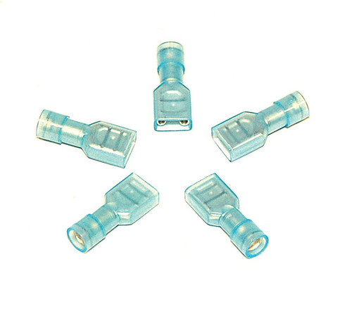VIAIR 1/4 Inch Insulated Electrical Terminals for 16-Gauge Wires 5-Pack (92921)