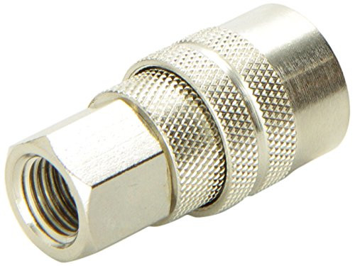 VIAIR 1/4" Female NPT Quick Connect Coupler Durable Nickel Plated (92814)