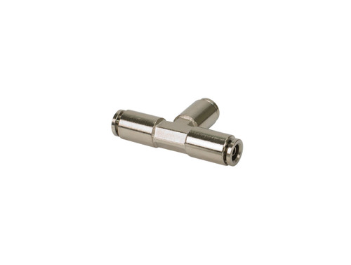 VIAIR 1/4" to 1/4" to 1/4" Tee Union Dual Pack DOT Approved (11410)