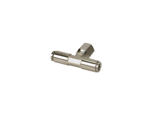 VIAIR 1/4 Inch NPT Female to 1/4 Inch Dual Swivel Tee Fitting 2-Pack (11430)