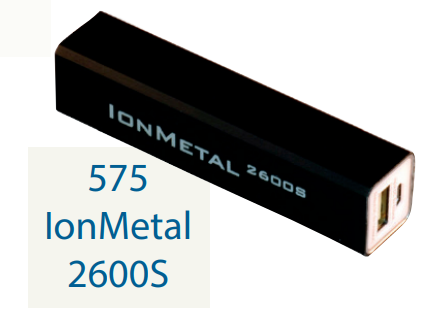 AllStart IONMETAL 2600S Phone Charger, Portable Battery Charger, 2600 MAH (575)