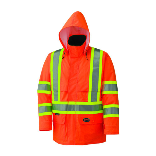 Pioneer Safety High Visibility, 150D Lightweight Waterproof Safety ...