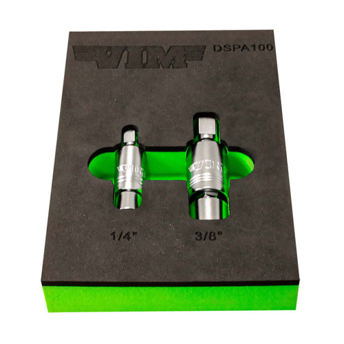 VIM Tools 2-Piece Dual Swivel Pinless Adapter Set (DSPA100)