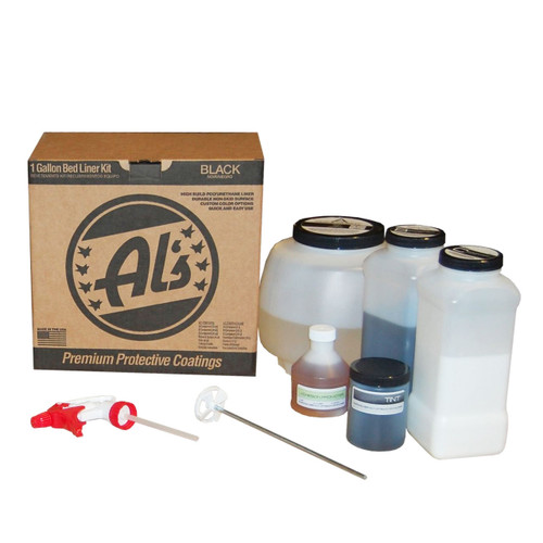 Al's Liner Grey Truck Bed Liner Kit - 1 Gallon (GR)