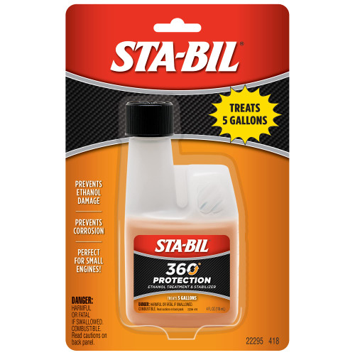 Sta-Bil 360 Protection Ethanol Treatment & Fuel Stabilizer - 4 Fl. Oz. (22295)