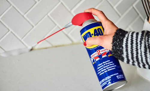 WD-40 Smart Straw Spray Lubricant for Multi-Use 12 oz (49004)