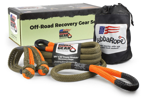Bubba Rope 30ft Off-Road Jeep Recovery Gear Set (176855DRG)