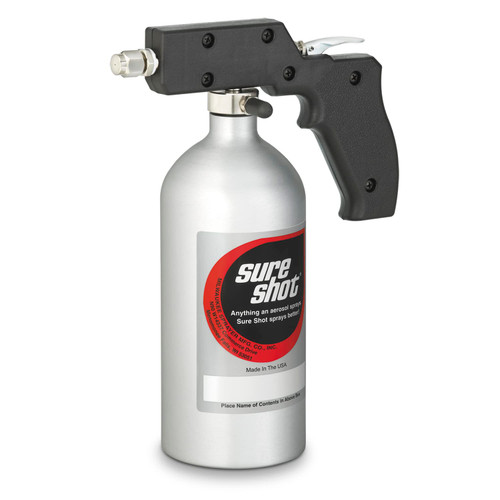 Sureshot Grade Silver Anodized Aluminum Sprayer With Adjustable Nozzle (M2400)