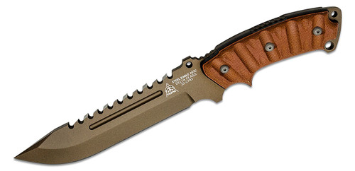 TOPS Knives Steel Eagle Delta Class With Rocky Mountain Tread Handle (SE107C-DC)