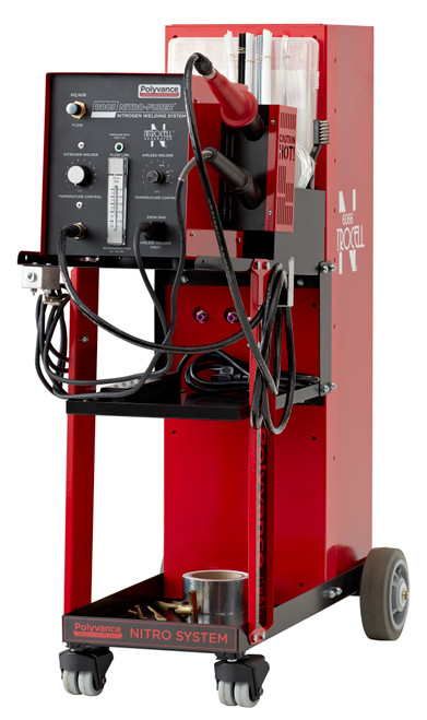Polyvance Nitro Fuzer Plastic Welder, W/ Cart, Single Gas, W/ Generator, Analog (8003)