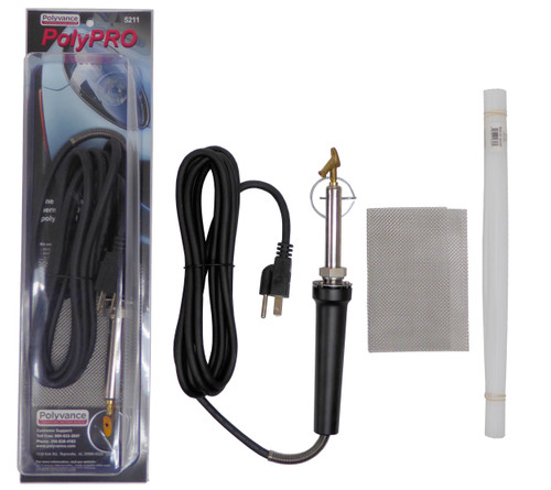 Polyvance Polypro Welder, Repair Kit For Polypropylene Plastics, 115 V, Us Plug (5211)
