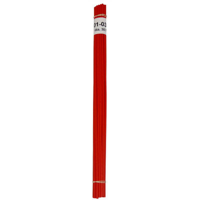 Polyvance High Density Polyethylene (Hdpe) Rod, 1/8" Diameter, 30 Ft., Orange (R12-01-03-OR)