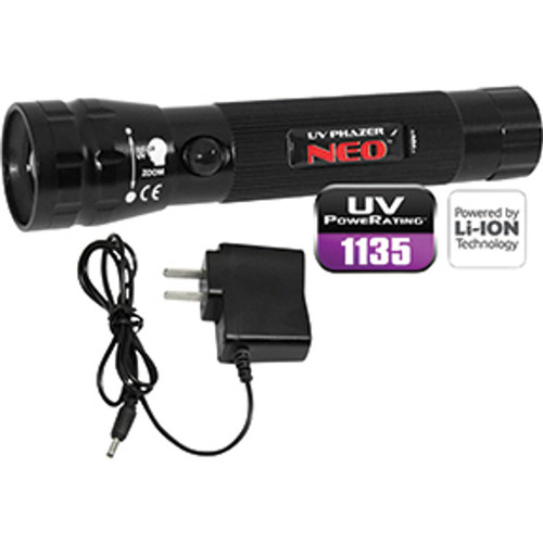 Uview Phazer Neo 395 Leak Detection Rechargeable UV Light with Safety Glasses (EW50395)