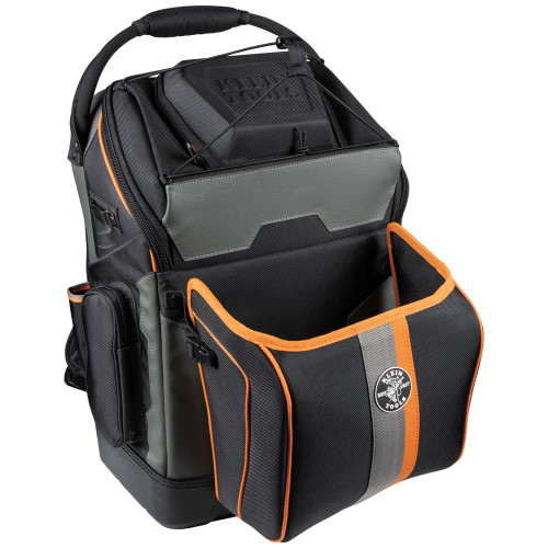 Klein Ironworker And Welder Backpack, Fire Resistant Exterior, 27 Pocket (55665)