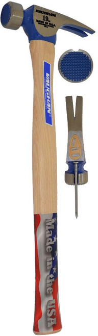 Vaughan CF2L 19 oz. Milled Face California Framer, 17" Handle (11605)