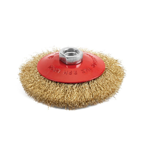 Titan Tools 4-1/2" Crimped Bevel Wire Wheel (22221)