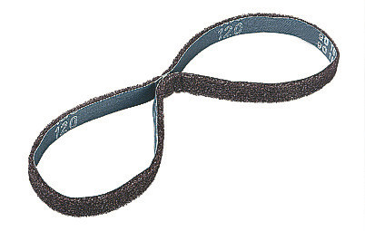 Fein Fleece Sanding Belts K280 Grit 815x20mm 5-Pack for Metal Finishing (63714058018)