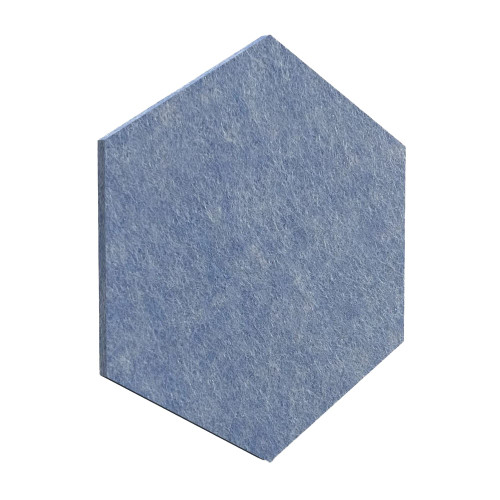 Luxor Workspaces Modern Acoustic Panels, Light Blue, 6-Pk (RCLMHEX005)