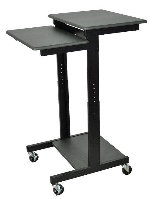 Luxor Workspaces Presentation Cart, 24"W X 31"D, Grey (PS3945)