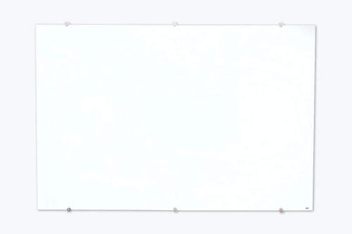 Luxor Workspaces Furniture Magnetic Wall-Mounted Glass Board-60"X 40" (WGB6040M)