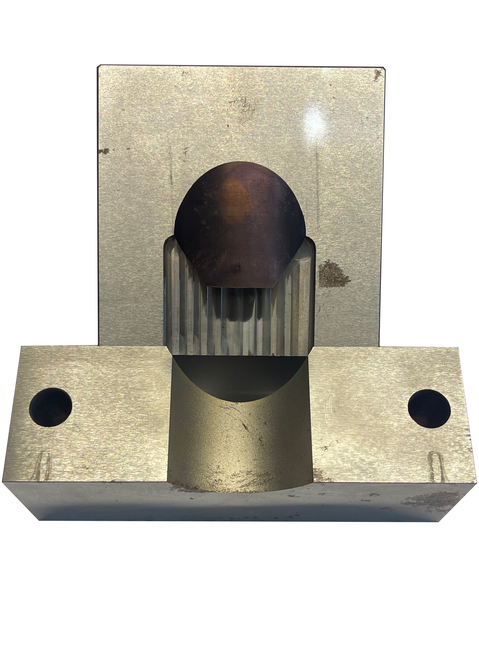 METALPro 1-1/4" Pipe Notch Die 40Ton Ironworker (MP4154)