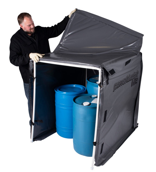 Powerblanket Lite Bulk Material Warmer 48 Cu Ft 800W 120V Hot Box (PBLHB48-800)