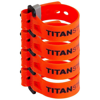 Titan Straps Mini Strap - Fire - 6" (TSM-0506X4-FIR)