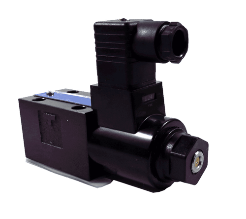 Yuken NPT DIN Solenoid-Operated Directional Valve 24VDC (DSG-01-2B2A-D24-N-70)