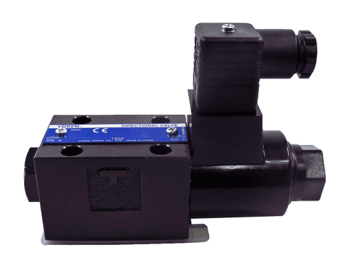 Yuken JIS D03 2-Position Rectified Solenoid Valve 100VAC DIN (DSG-01-2B3-R100-N-7090)