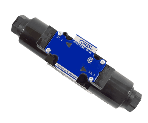 Yuken Directional Solenoid Valve Open Center 12VDC CSA (DSG-01-3C3-D12-70905)
