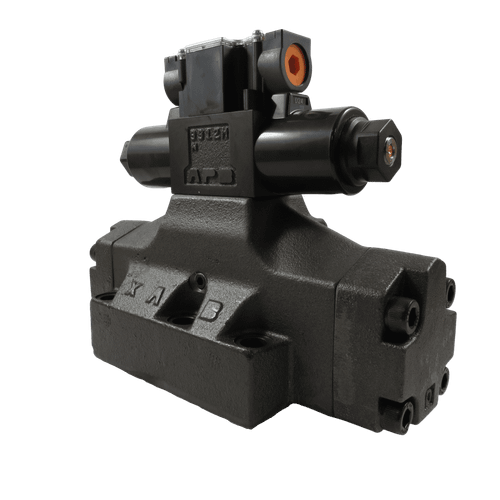 Yuken D08 3-Pos A&B-T, P-Block 24Vdc Ext-Pilot (DSHG-06-3C40-ET-D24-5390)