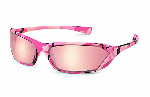 Gateway Safety Metro Ultra-Stylish Eye Safety Glasses, Pink Mirror Lens (23PC11)